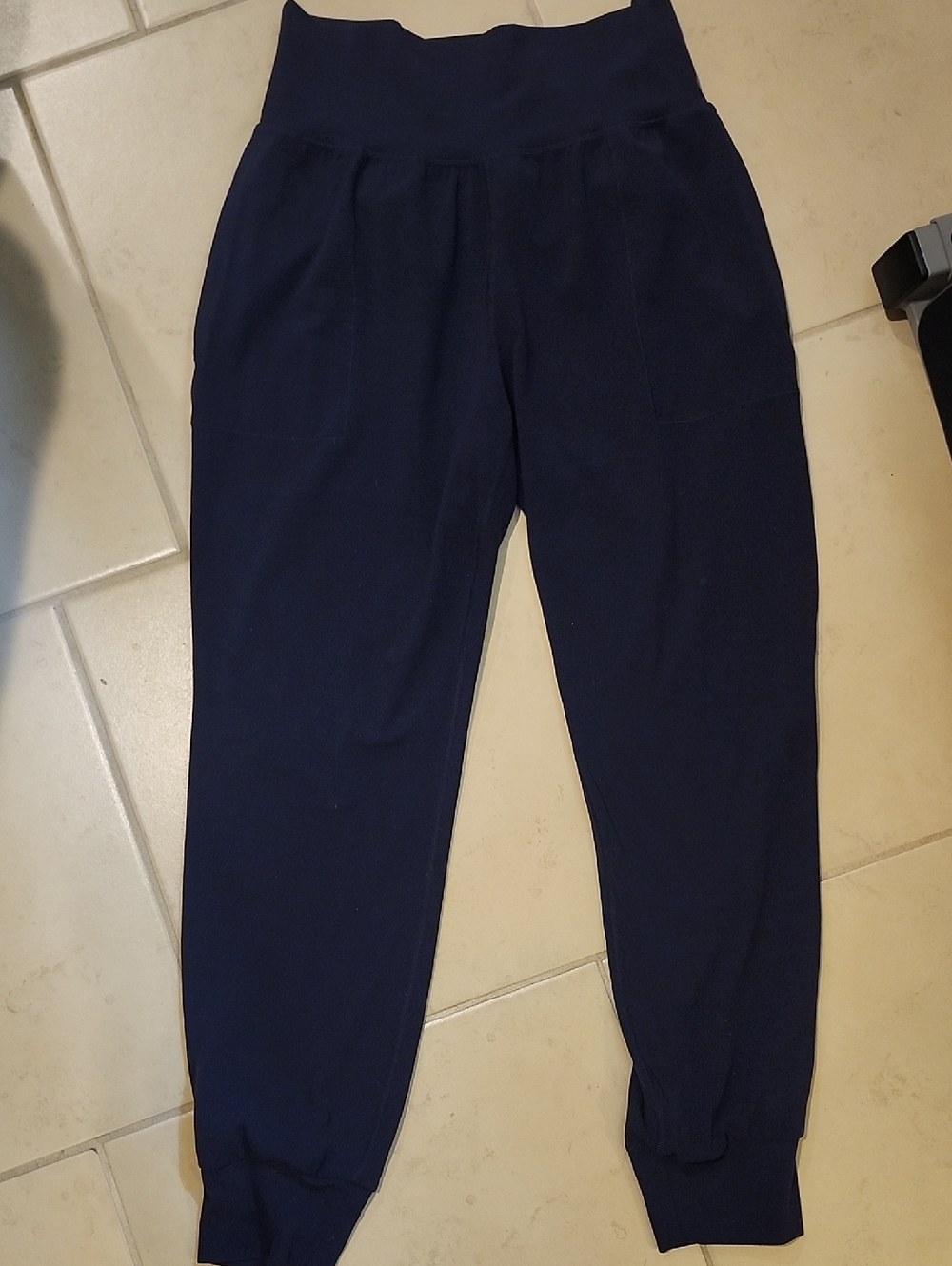 Athleta Navy High-Waist Jogger Pants Salutation JOGGER WOMENS SIZE MEDIUM